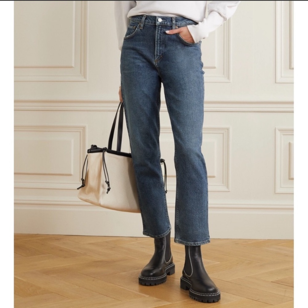 Agolde wilder denim jeans straight leg